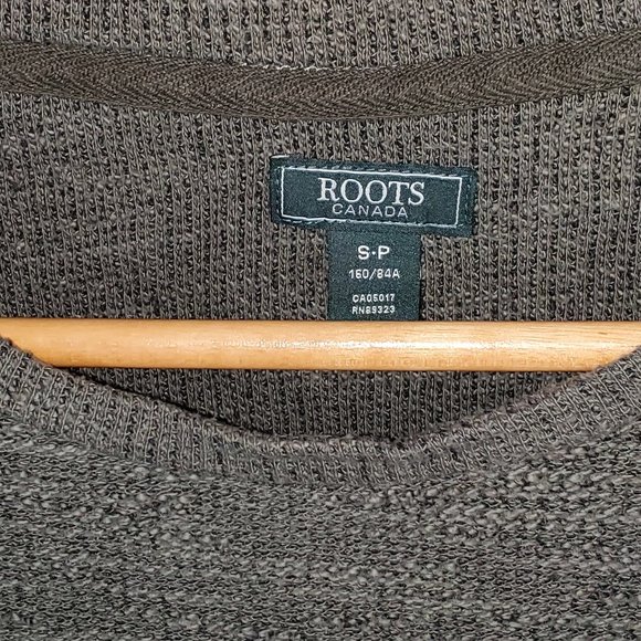 Roots Canada  Tight Knit Pullover Sweater green - Picture 3 of 6